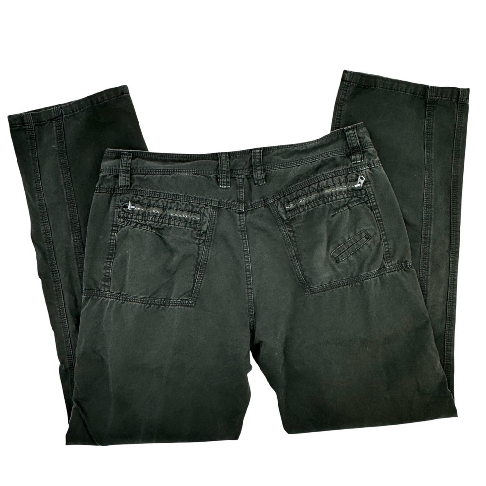 Men's Utility Pants Faded Black Tactical Straight Leg Cool Accents | 36” x 33” - Picture 10 of 13